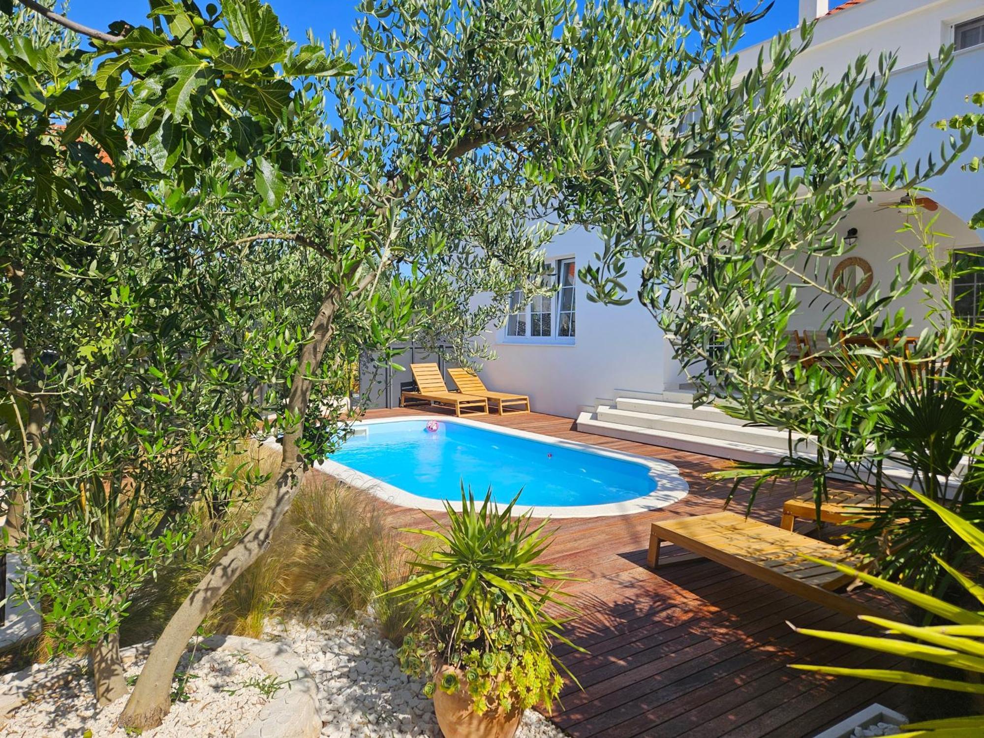 The Three Flowers Pool House Trogir Eksteriør bilde